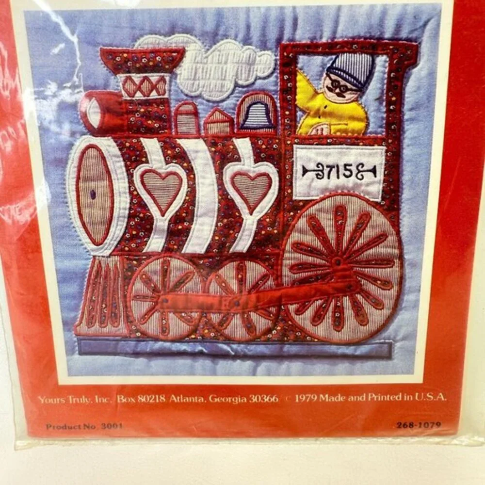 Yours‎ Truly Chattanooga Choo-Choo Applique Quilt Pattern